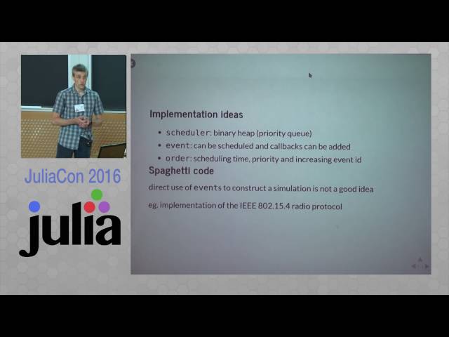 Combining discrete-event and continuous-time simulations in Julia | Ben Lauwens | JuliaCon 2016