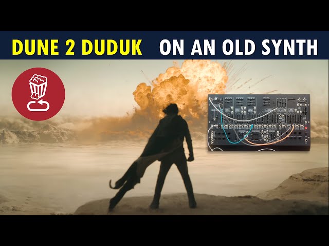 How to synthesize the Dune 2 Duduk on a 50 year old synth (ARP 2600 patch walkthru)