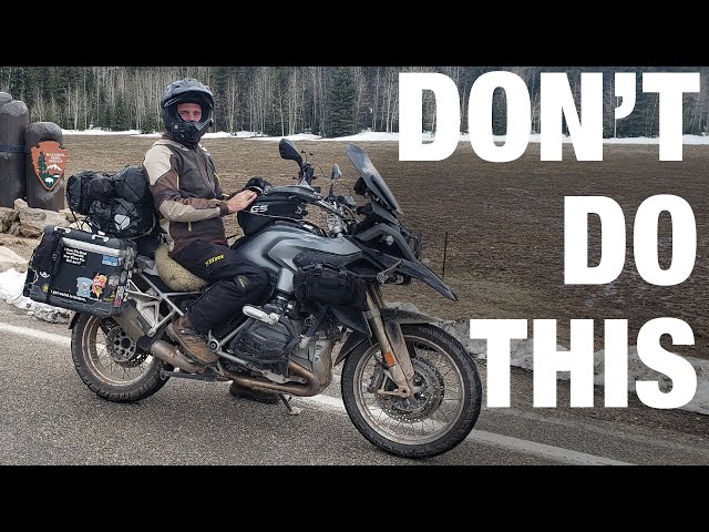 Motorcycle Travel Mistakes To Avoid (5 Beginner Tips)