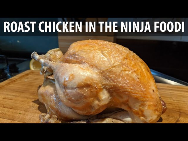 Air Fryer Recipes: Roast Chicken in the Ninja Foodi