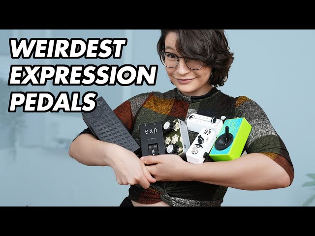 The coolest and weirdest expression pedals