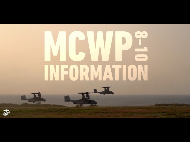 Marine Corps Warfighting Publication 8-10
