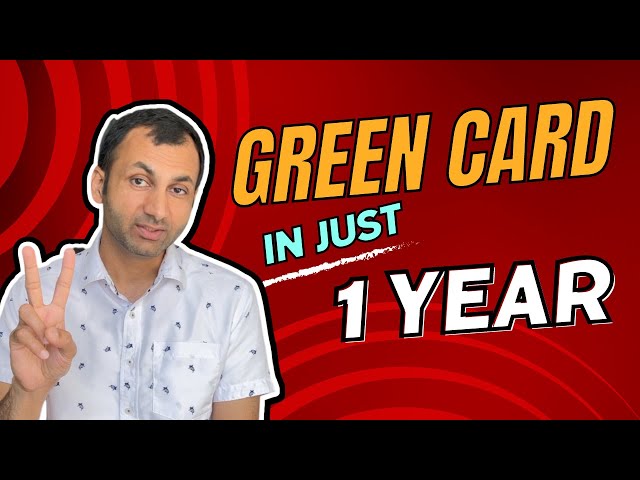 How to get GREEN CARD faster |  US green card in just 1 YEAR