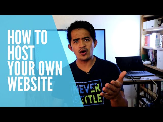 How to host your own Website from home