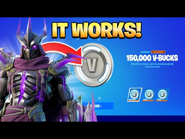 How To Get FREE V-BUCKS in Fortnite Chapter 5! (Actually Works)
