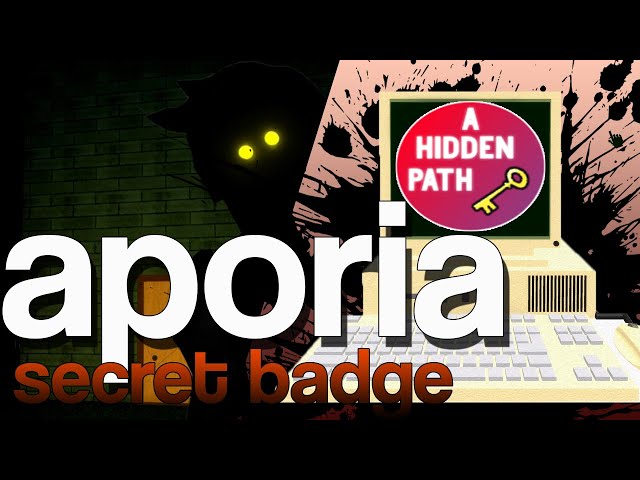 ROBLOX Aproia Secret Badge!