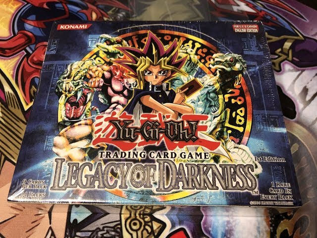 Yu-Gi-Oh! Legacy of Darkness 1st EDITION Box Opening!!!