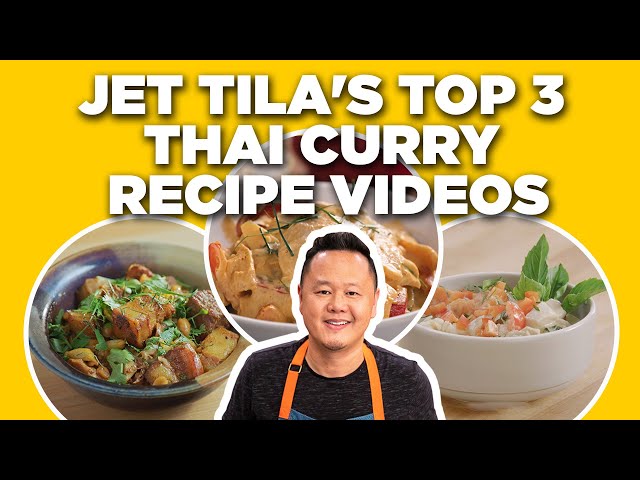Jet Tila's Top 3 Thai Curry Recipe Videos | Ready Jet Cook | Food Network