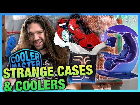 Prototype PSUs, Cases, & Cooling PC Parts (Cooler Master HQ)