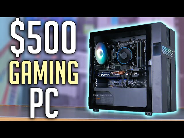 $500 Budget Gaming PC Build Guide! (2022)
