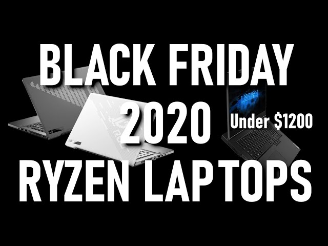 The TOP 3 RYZEN GAMING Laptops for BLACK FRIDAY!