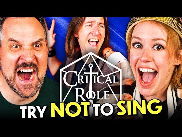 Critical Role Tries Not To Sing Or Dance To Legendary Hits | Voice Cast Of The Legend Of Vox Machina