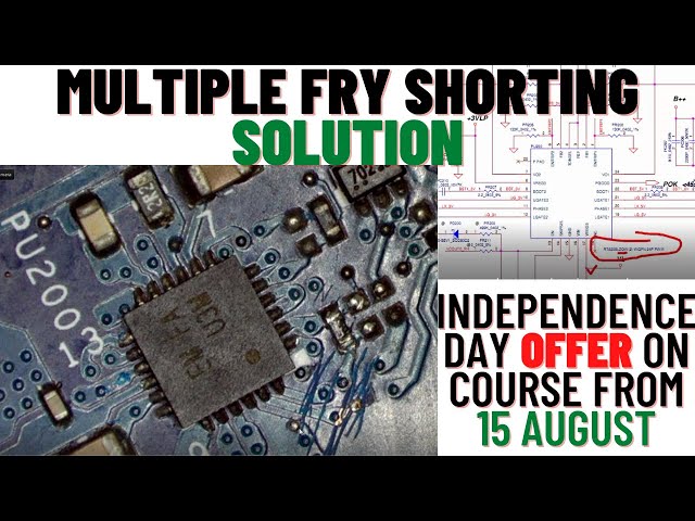 Dell 3521 Massive Repetitive FRY Shorting |Hindi | Advance Chip level Laptop Repairing Course |OFFER