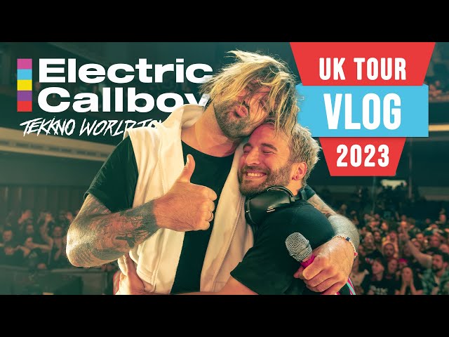Electric Callboy - TEKKNO WORLD TOUR UK // VLOG
