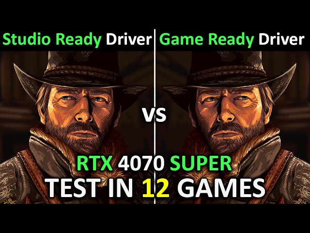 Nvidia Studio Ready vs Game Ready Driver (551.23) | Which Drivers are Better in 2024?