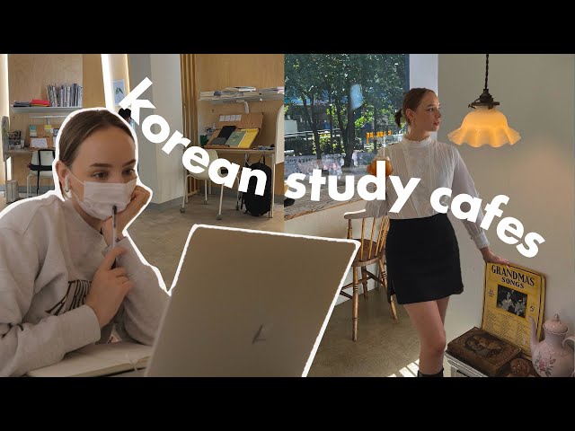 Study With Me in Korea 📚 insane study cafes, productivity & early fall vibes | Sissel