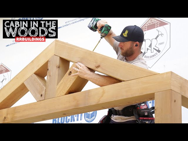 Building a Small Timber Frame Porch, PLUS the Hardest Metal Siding Install