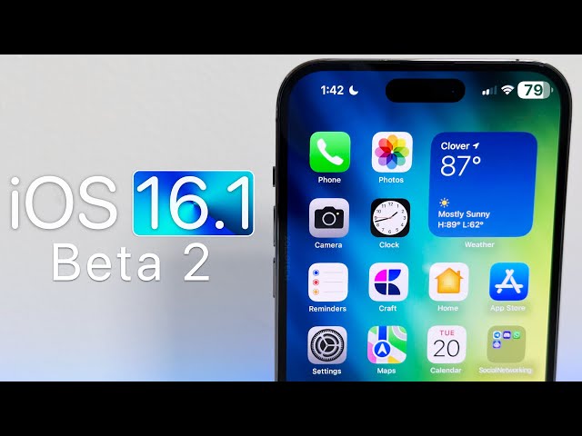 iOS 16.1 Beta 2 is Out! - What's New?