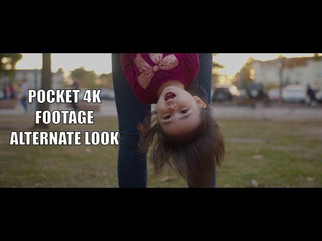 Blackmagic Pocket Cinema Camera 4k Footage