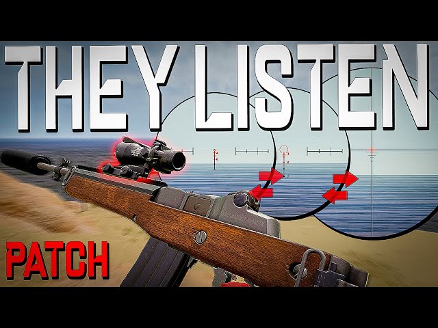 NEW PATCH - THEY ARE LISTENING TO US! - Select 4x reticle, Drive-by NERF, Grip changes & more - PUBG