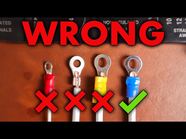 How Pros Use Crimp Connectors, how to use crimp connectors, the right way