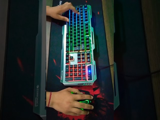 [₹1500] [RGB] Best Keyboard and Mouse Combo Under ₹1500 | Zeb Transformers | HDXT TECHZ
