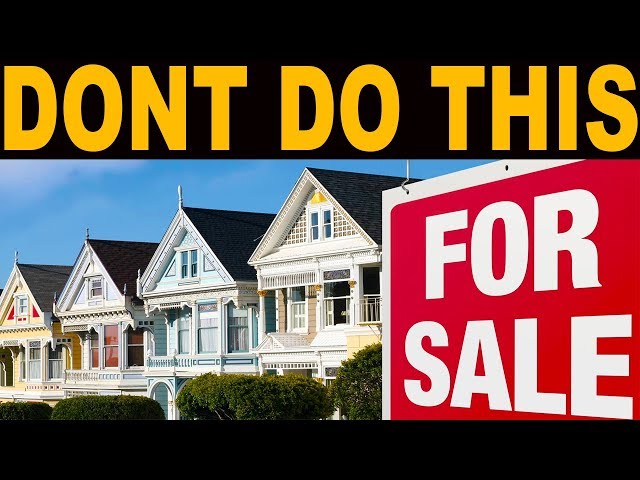 The 5 WORST MISTAKES you can make if the Real Estate Market DROPS