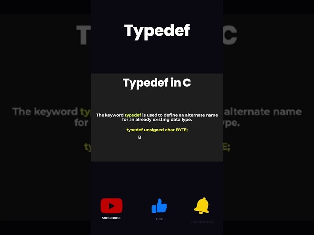 typedef #typrdef