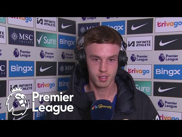 Cole Palmer reacts to Chelsea's 6-0 win v. Everton | Premier League | NBC Sports