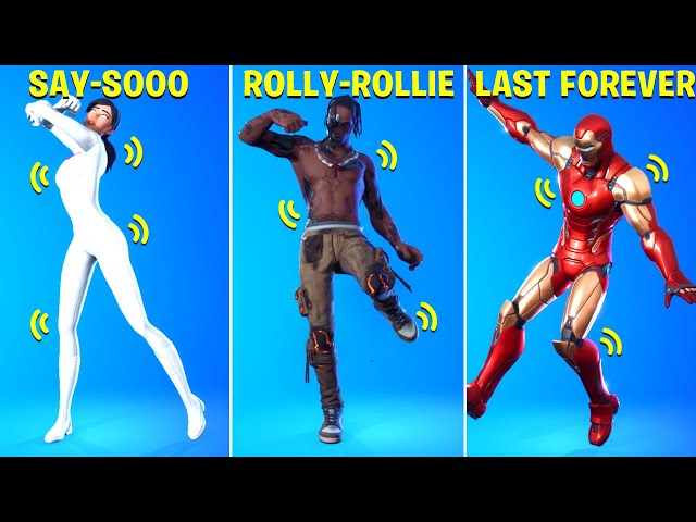 These Legendary Fortnite Dances Have Voices (Rollie/Rolex - Ayo & Teo, Say So, Scenario..)