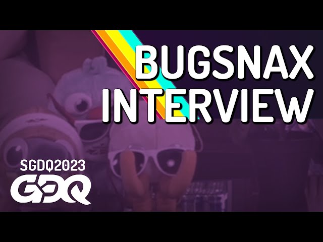 Bugsnax Interview with Konception and limy - Summer Games Done Quick 2023