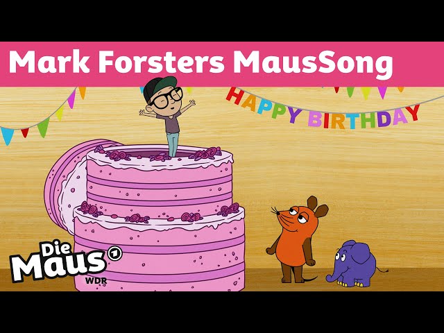 Mark Forster - ICH FRAG DIE MAUS - Der Song zum 50. Maus-Geburtstag | DieMaus | WDR