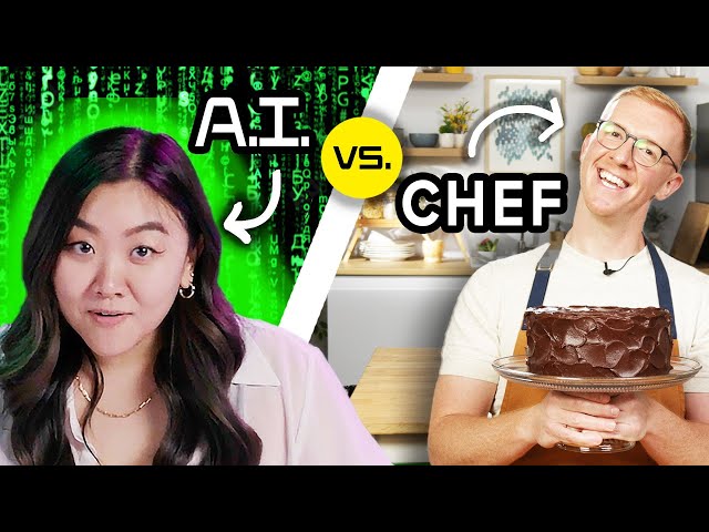 Can A.I. Make A Better Chocolate Cake Than a Pastry Chef?