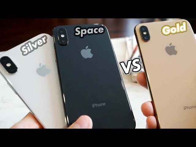 iPhone XS: Gold vs Silver vs Space Gray! (All Colors Compared)