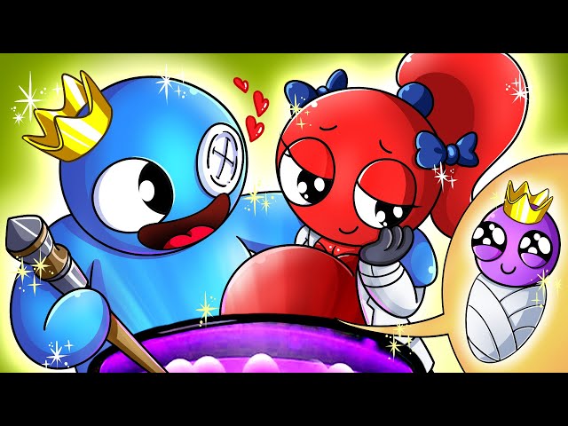 [Animation] Rainbow Friends : 💕BREWING BABY👶🌈Roblox Love Story COMPLETE EDITON | SLIME CAT