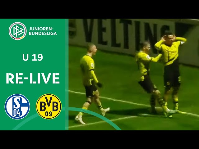 FC Schalke 04 U 19 vs. Borussia Dortmund U 19 | A-Junioren-Bundesliga 2023/24