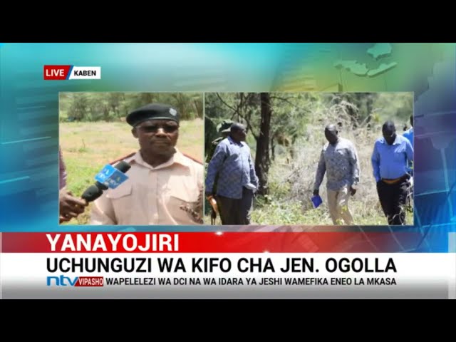 Kifo cha Gen. Francis Ogolla: Wapelelezi wa DCI na jeshi waanza uchunguzi