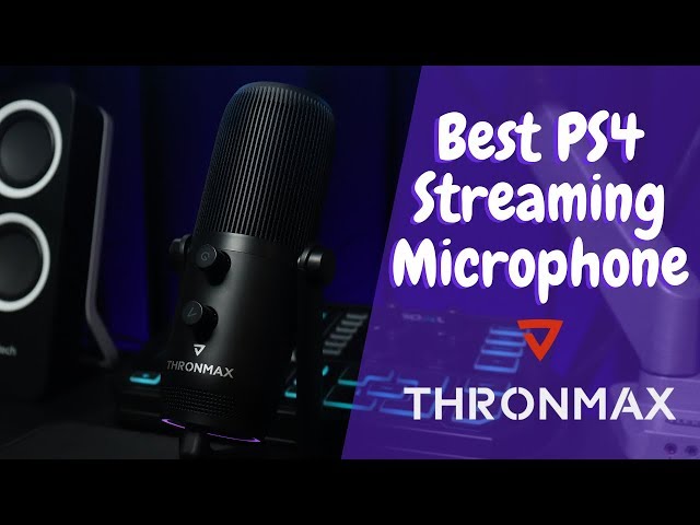 Best Microphone For PS4 Streaming & Beyond? Thronmax Mdrill One Review