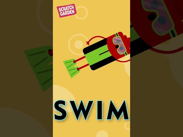 Swim! Swim Faster! #scratchgardensongs #dancefreeze #dancebreak