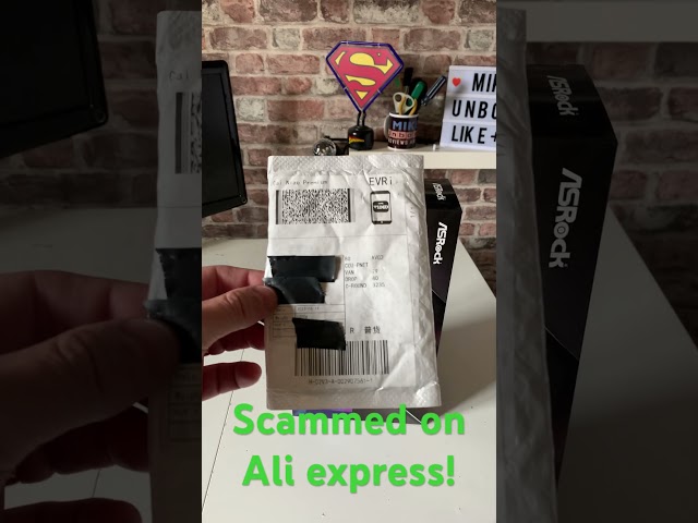 I got scammed on Ali express. Empty bag should be a graphics card