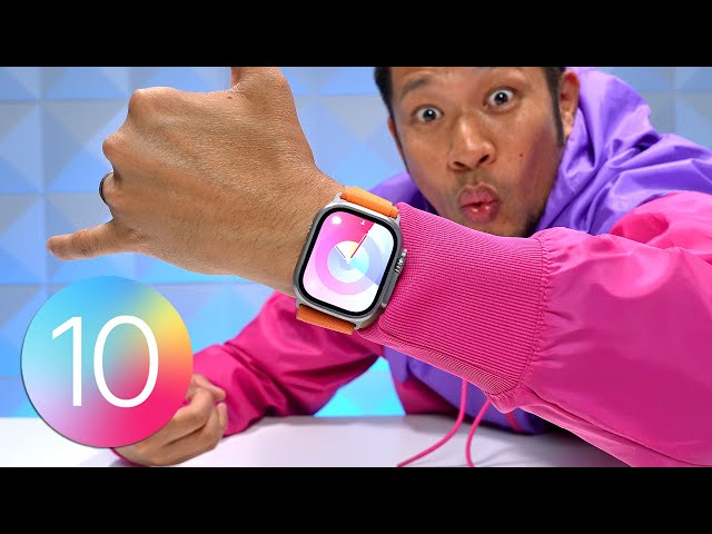 watchOS 10 Hands-On: New Navigation, New Features & New Apps!