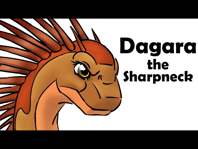 Dagara the Sharpneck Timelapse Painting | Amargasaurus Character Design