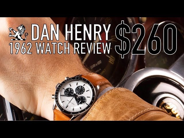 Best $260 Omega Speedmaster Alternative? - Dan Henry 1962 Watch Review