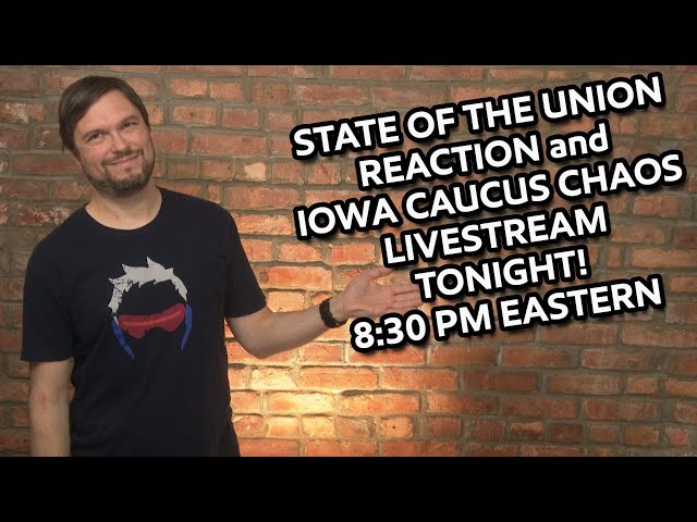 Don't Walk, RUN! - State of the Union / Iowa Caucus Chaos