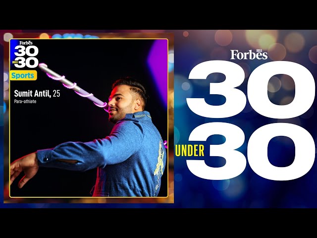 I dreamed of becoming a wrestler, but then had an accident...: Sumit Antil |Forbes India 30 Under 30