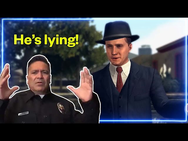 Police officer REACTS to L.A. Noire | Experts React