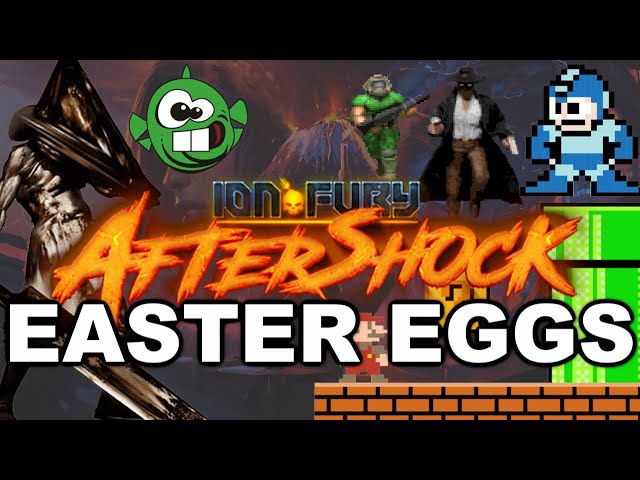 Ion Fury: AFTERSHOCK All Easter Eggs