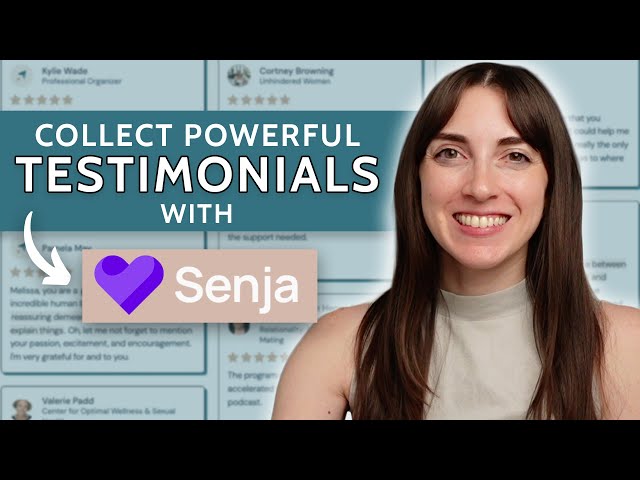 How to collect & share testimonials on your website (for free) | Senja tutorial