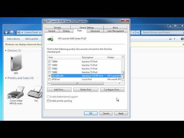 MCTS 70-680:  Managing Windows 7 Printers