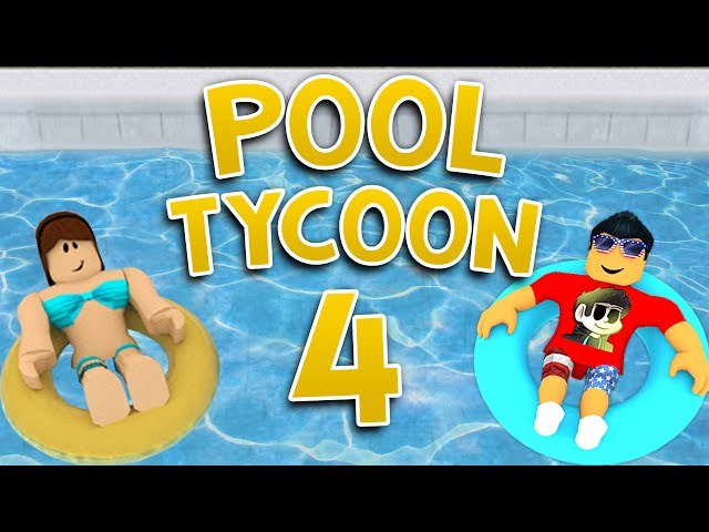 STARTING A WATERPARK in Pool Tycoon 4 | Roblox